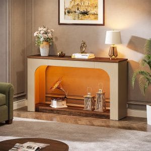 konsola, półka japandi